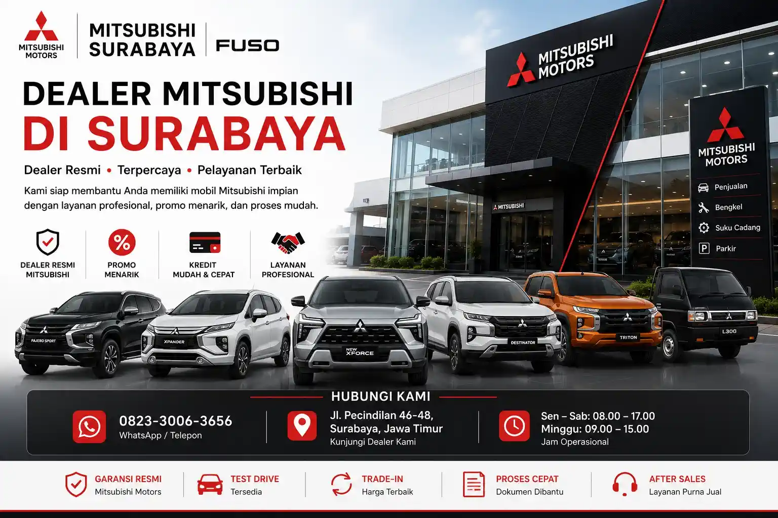 dealer mitsubishi di surabaya