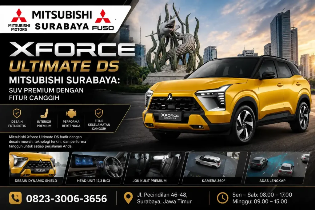 xforce ultimate ds mitsubishi surabaya